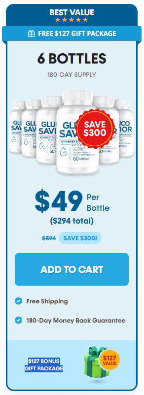 buy Gluco Savior 6 bottle